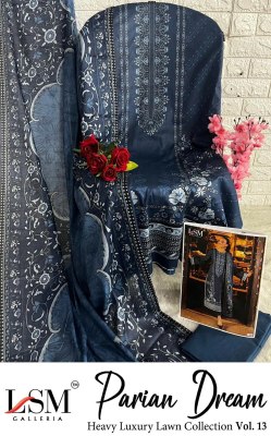 Prian Dream vol 13 by LSM Galleria Heavy Luxury Lawn Cotton Pakistani suit collection pakistani suit catalogs