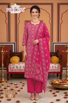 Princess Lizza Cotton Print Kurti Collection readymade suit catalogs