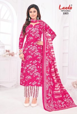 Princess vol 1 by Laado exclusive pure cotton printed unstitched dress material catalogue at affordable rate salwar kameez catalogs