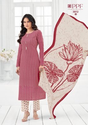 Prisha Vol 3 by PPF unstitched pure cotton printed dress material catalogue at amaviexpo salwar kameez catalogs