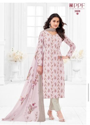 Prisha Vol 3 by PPF unstitched pure cotton printed dress material catalogue at amaviexpo salwar kameez catalogs