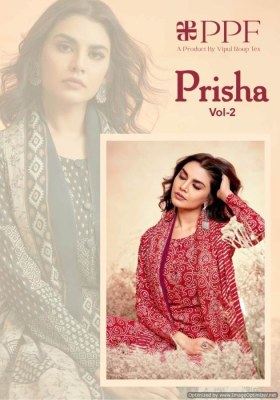 Prisha vol 2 by PPF pure cotton kurti pant and dupatta catalogue at affordable rate Amavi
