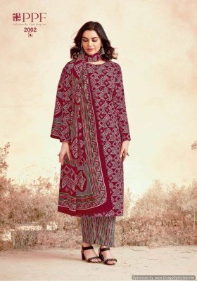 Prisha vol 2 by PPF pure cotton kurti pant and dupatta catalogue at affordable rate readymade suit catalogs