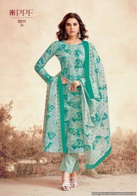 Prisha vol 2 by PPF pure cotton kurti pant and dupatta catalogue at affordable rate readymade suit catalogs