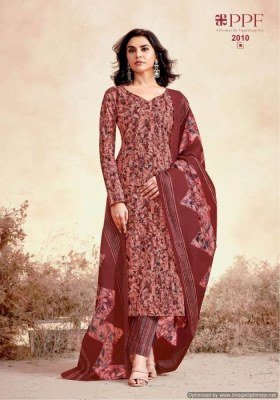 Prisha vol 2 by PPF pure cotton kurti pant and dupatta catalogue at affordable rate readymade suit catalogs
