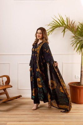 Pure Cotton 60x60 Fine Cotton 3-Piece Suit Set with Resham Work Size wise Combo Set
