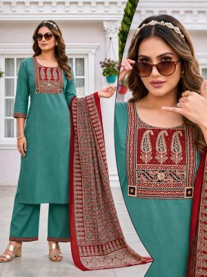 Pure Cotton Collection D.No. 1865 to 1869 3 Piece Set Size wise Combo Set