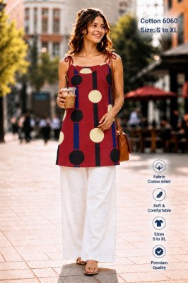 Pure Mul Cotton 60/60 Short Kurti with Strap Dori Short Kurti kurtis catalogs