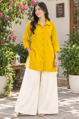 Pure Rayon Soft Cotton Shirt and Palazzo Set Size wise Combo Set