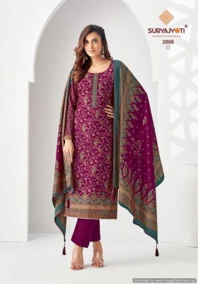 Pushpa vol 2 by Suryajyoti modal dishcharge print unstitched dress material catalogue at low rate salwar kameez catalogs