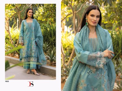 Qalamkar lawn 25 by Deepsy Suits Pure Cotton Heavy Embroidered unstitched suit catalogue at affordable rate salwar kameez catalogs