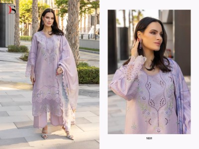 Qalamkar lawn 25 by Deepsy Suits Pure Cotton Heavy Embroidered unstitched suit catalogue at affordable rate salwar kameez catalogs