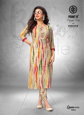 Queen India Vol 9 by Deeptex Pure Cotton Embroidered Kurti Catalogue at Affordable rate kurtis catalogs