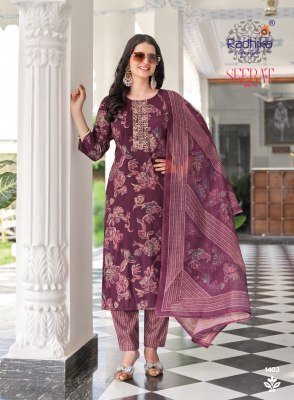 RADHIKA Lifestyle Seerat Vol-14 Heavy Rayon Capsule Kurti with Digital Print Dupatta kurti pant with dupatta Catalogs