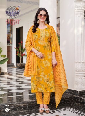 RADHIKA Lifestyle Seerat Vol-14 Heavy Rayon Capsule Kurti with Digital Print Dupatta kurti pant with dupatta Catalogs
