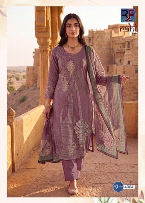 RAHI FAB RISING GOLD Vol-4 Cotton Organic Print Gold Hand Work Dress Material dress material catalogs