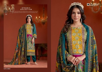 Raabta vol 5 by Zulfat Pure Jam Cotton Exclusive dress material collection with low rate dress material catalogs