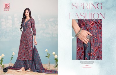 Raashi by Rangi Sangi Exclusive cotton handwork readymade suit catalogue at affordable rate readymade suit catalogs
