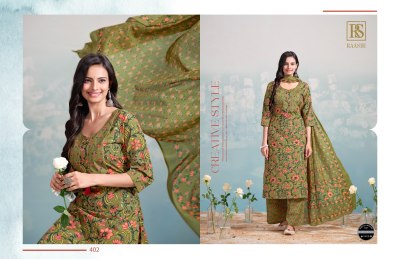 Raashi by Rangi Sangi Exclusive cotton handwork readymade suit catalogue at affordable rate readymade suit catalogs