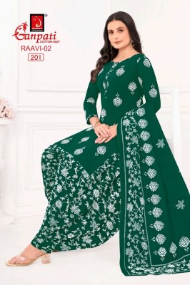 Raavi vol 2 by Ganpati Exclusive Heavy cotton Printed dress material catalogue wholesale catalogs