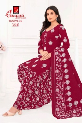 Raavi vol 2 by Ganpati Exclusive Heavy cotton Printed dress material catalogue dress material catalogs