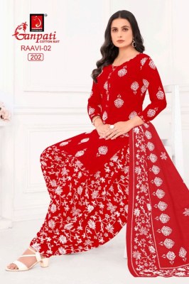 Raavi vol 2 by Ganpati Exclusive Heavy cotton Printed dress material catalogue dress material catalogs