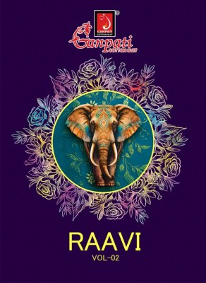 Raavi vol 2 by Ganpati Exclusive Heavy cotton Printed dress material catalogue dress material catalogs