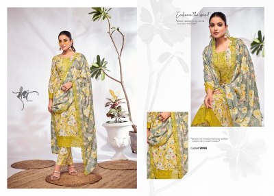 Radha Trendz by Saffron unstitched pure cotton digital printed suit catalogue salwar kameez catalogs