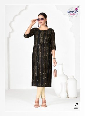Radhika Lifestyle Alisha Vol-8 Liva Approved Rayon Printed Kurti kurtis catalogs