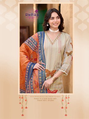 Radhika Lifestyle Kalawanti-1 HO Lining Silk Kurti with Heavy Santoon Bottom kurti pant with dupatta Catalogs