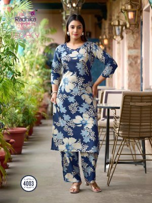 Radhika Lifestyle Legacy Vol 4 Premium Heavy Rayon Print Co Ord Set Wholesale  co ord set catalogs