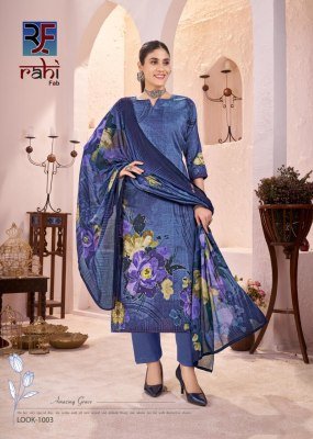 Rahi Fab Rich Pearl Jam Satin Kurti Set with Mulmul Dupatta (XL–XXL) readymade suit catalogs