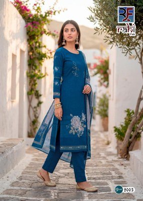 Rahi Fab Rising Gold Vol-2 Cotton Kurti Pant Dupatta Set kurti pant with dupatta Catalogs