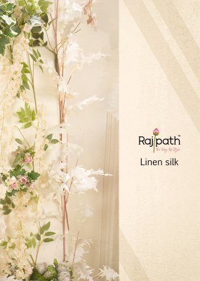  Rajpath Fabrics Redium Silk Linen Silk Saree Catalogue Pcs Wholesale Rate  sarees catalogs