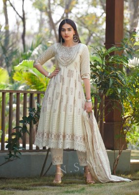 Raja rani present cotton printed heavy embroidered readymade suit catalogue at wholesale price readymade suit catalogs