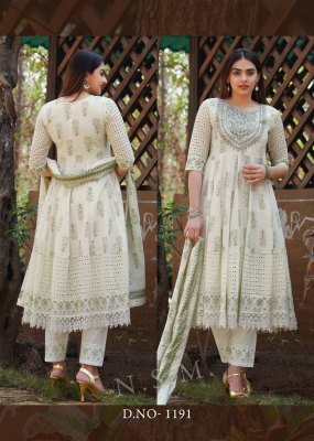 Raja rani present cotton printed heavy embroidered readymade suit catalogue at wholesale price readymade suit catalogs