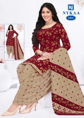 Rajasthan Nykaa Vol 12 Exclusive Heavy Indo Cotton Printed Top  Bottom And Dupatta Set Wholesale Amavi