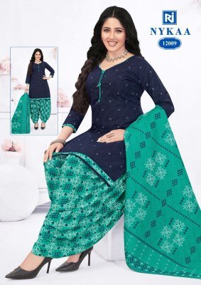 Rajasthan Nykaa Vol 12 Exclusive Heavy Indo Cotton Printed Top  Bottom And Dupatta Set Wholesale kurtis catalogs