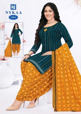 Rajasthan Nykaa Vol 12 Exclusive Heavy Indo Cotton Printed Top  Bottom And Dupatta Set Wholesale kurtis catalogs