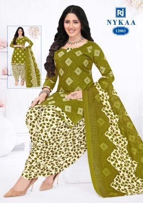 Rajasthan Nykaa Vol 12 Exclusive Heavy Indo Cotton Printed Top  Bottom And Dupatta Set Wholesale kurtis catalogs