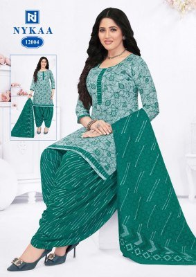 Rajasthan Nykaa Vol 12 Exclusive Heavy Indo Cotton Printed Top  Bottom And Dupatta Set Wholesale kurtis catalogs