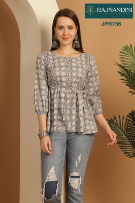 Rajnandini by jainam overseas pvt ltd pure cambric cotton western wear catalogue at affordable rate western wear catalogs