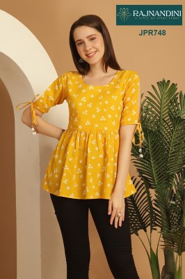 Rajnandini by jainam overseas pvt ltd pure cambric cotton western wear catalogue at affordable rate western wear catalogs