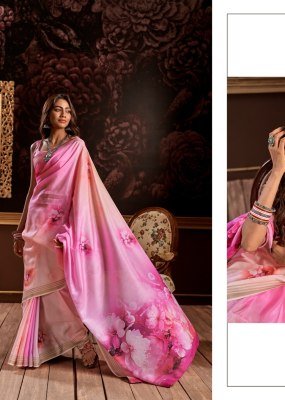 Rajpath fabric by gangotri luanch amazing floral design  pure handloom digital print saree catalog at wholesale price sarees catalogs