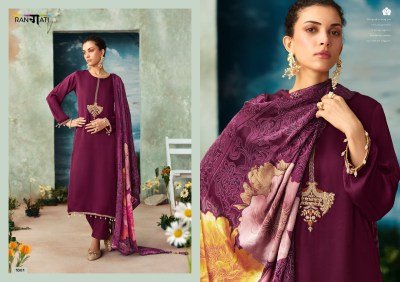 Rangati Prints Ather Gajji Silk Embroidered Kurti Pant Dupatta Set kurti pant with dupatta Catalogs