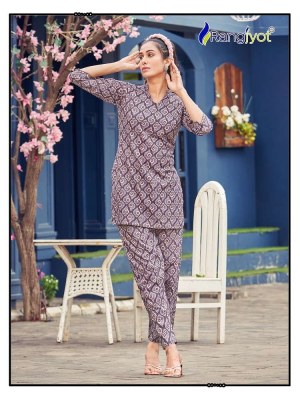 Rangjyot Cotton Naya Cotton Printed Co Ord Set wholesale Kurti catalogue  kurtis catalogs