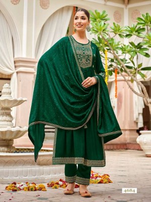Rangoon Aishwariya Premium  Naira Style 3 piece Kurti set wholesale catalogue  kurtis catalogs