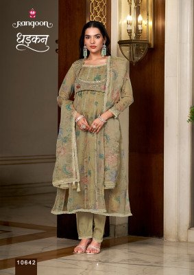 Rangoon Dhadkan Anarkali Suit with Pant &  Dupatta fancy Anarkali suit catalogs