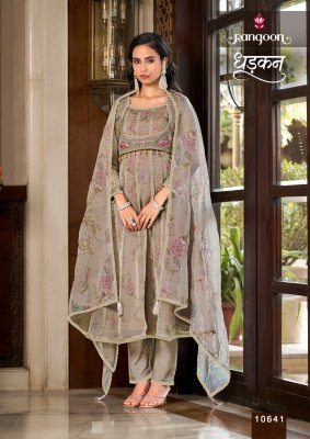 Rangoon Dhadkan Anarkali Suit with Pant &  Dupatta fancy Anarkali suit catalogs