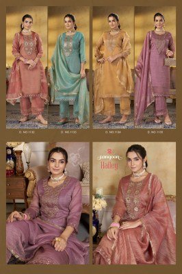 Rangoon HAILEY Salsa Hand Mirror Work 3-Piece Suit with Dupatta kurti pant with dupatta Catalogs